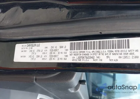 2009 Jeep Liberty Limited Edition z USA, uszkodzony, nr VIN 1J8GP58K79W529462